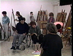 Adir teaching at the Fine Arts Academy